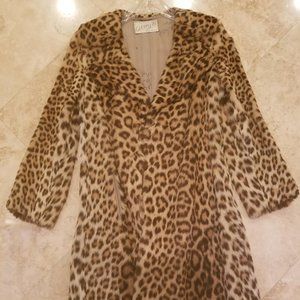 Vintage Authentic Leopard Fur properly stored